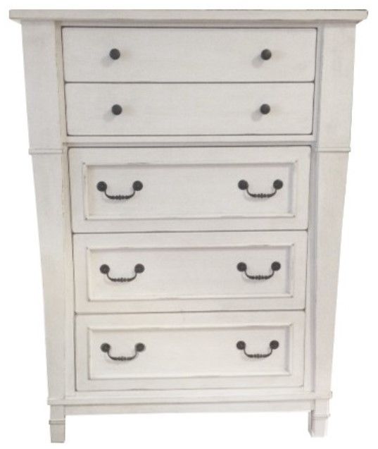 American Wholesale Furniture Stoney Creek White Chest-0