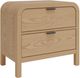 Modus Furniture Drake Timber 2-Drawer Nightstand-0