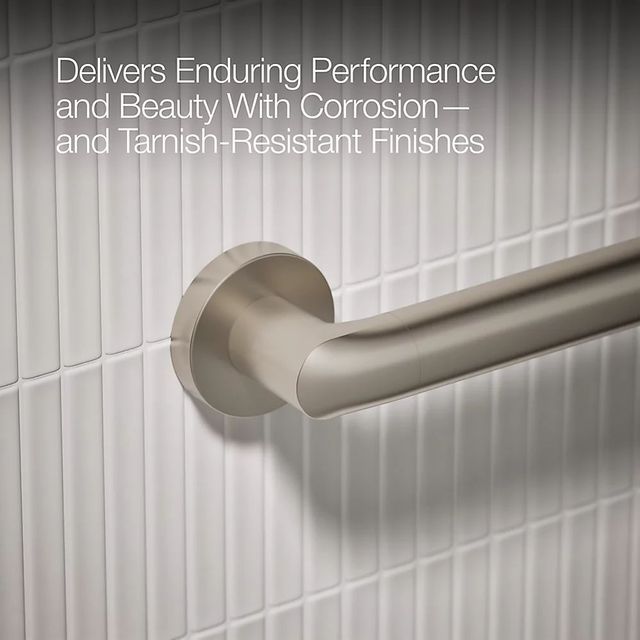 KOHLER® Kumin™ Vibrant Brushed Nickel 36" Grab Bar-4