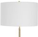 Uttermost® Prominence Brushed Antique Brass Floor Lamp-4