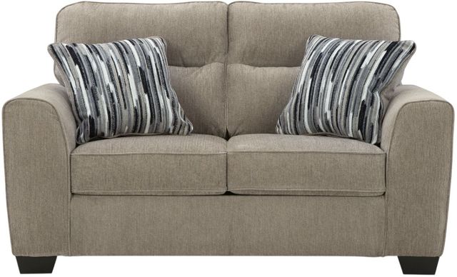 Benchcraft® Olten Mocha Loveseat-2
