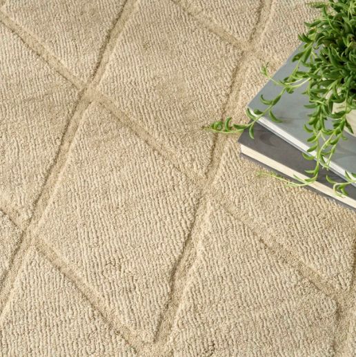 Nourison Home™ Wool Haven Beige 5'x7' Area Rug-3
