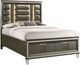 Elements International Twenty Nine 4-Piece Copper Queen Storage Panel Bedroom Set-1