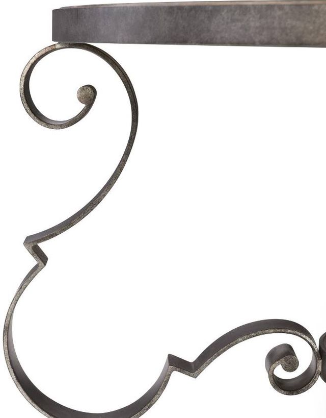 Bernhardt Villa Toscana Criollo Cocktail Table with Textured Carbone Base-3