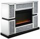 ACME Furniture Noralie Mirrored 48" Fireplace-0