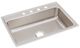 Elkay Lustertone® Classic Lustrous Satin 31" x 22" x 8" 4-Hole Single Bowl Drop-in Sink-0