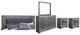 Signature Design by Ashley® Lodanna 5-Piece Gray California King or King Panel Headboard Bedroom Set-0