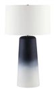 Renwil® Monte Matte Blue/Off-White Table Lamp -0
