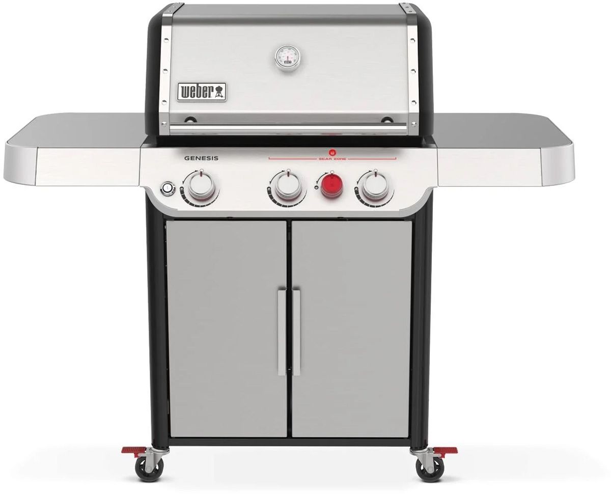 Weber® Genesis SP-S-325 3-Burner Stainless Steel Freestanding Liquid Propane Gas Grill