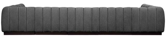 Meridian Furniture Quinn 7-Piece Gray Sectional-3