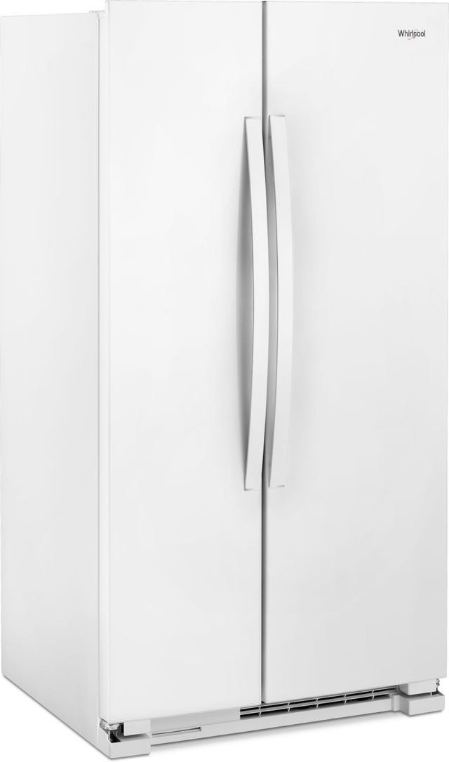 Whirlpool® 36 in. 25.1 Cu. Ft. Side-By-Side Refrigerator-White-2