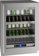U-Line® 5 Class 24" Stainless Frame Beverage Center-0
