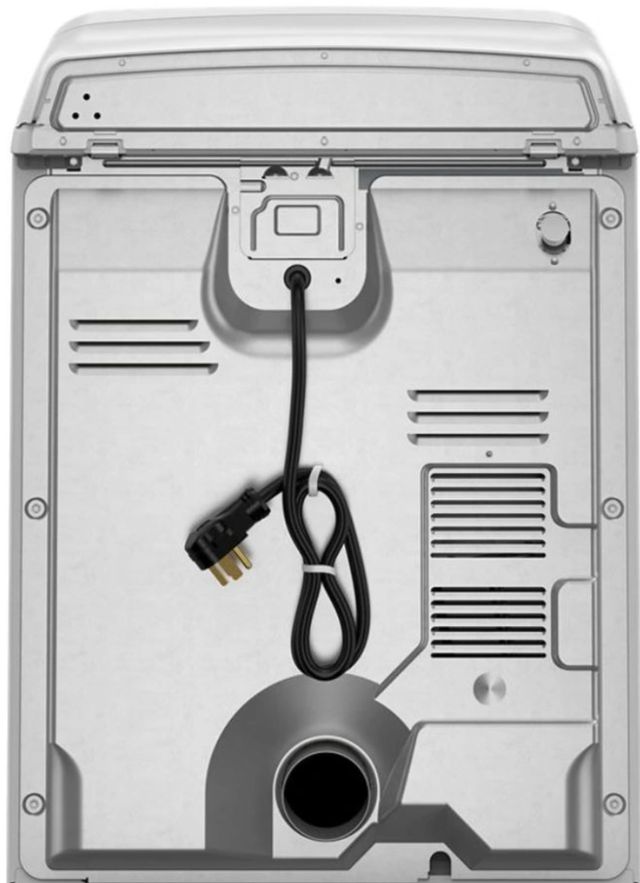 Whirlpool® 7.0 Cu. Ft. White Front Load Gas Dryer with Moisture Sensor-2