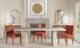 Bassett Mirror Nadia White Wash Dining Table-4