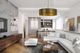 Cal® Lighting & Accessories Rochefort Distress Gold Chandelier-1