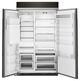 KitchenAid® 29.52 Cu. Ft. Black Stainless Steel with PrintShield™ Finish Built In Side-By-Side Refrigerator-1
