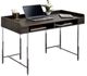 Furniture of America® Alvin Brown/Chrome Desk-0