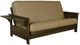 Kodiak Furniture Jozie Graystone/Natural Beauty Taupestone Full Futon Frame with Mattress-0