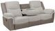 Powell® Withers Beige/Brown Manual Reclining Sofa-2