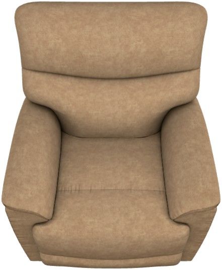 La-Z-Boy® Trouper Camel Power Wall Recliner with Headrest and Lumbar-4