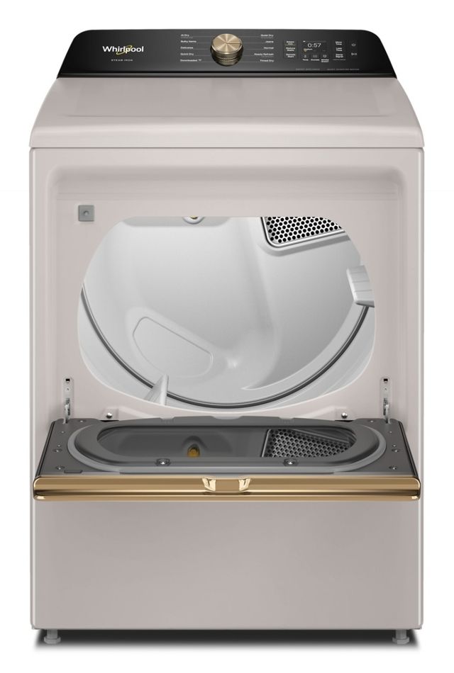 Whirlpool® 7.5 Cu. Ft. Fresh Linen Vented Electric Dryer with Steam Iron and AI Dry-1
