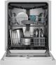 Bosch® 300 Series 24" White Front Control Built-In Dishwasher-3