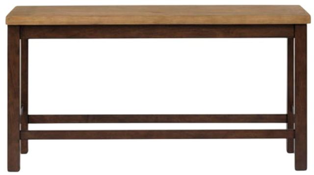 Signature Design by Ashley® Rylandeen Dark Brown/Light Brown Double Counter Bench-2