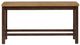 Banc double Rylandeen de Signature Design by Ashley® - Brun Foncé-Brun Clair-2