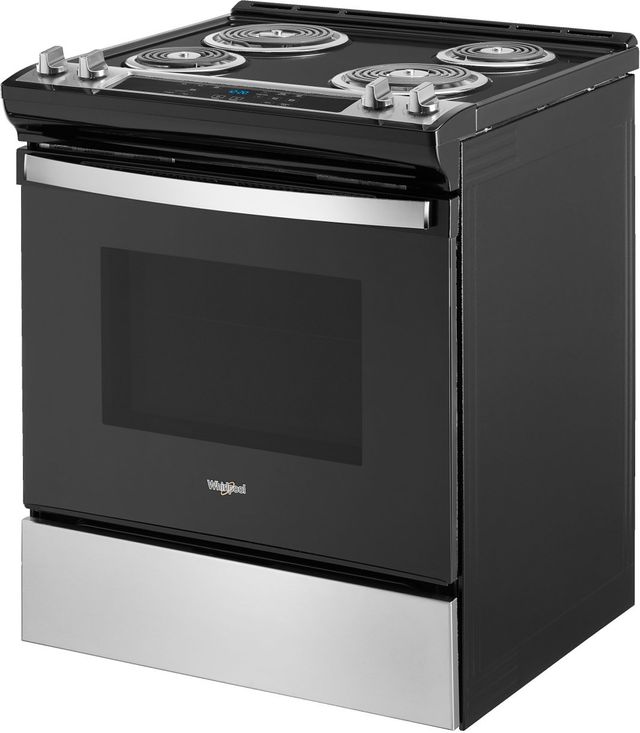 Whirlpool® 30" Stainless Steel Freestanding Electric Range-2