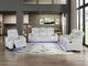 Homelegance® Ronan Light Gray Manual Recliner-1