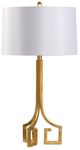 Chelsea House Corinth Antique Gold Leaf Table Lamp-0