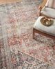 Loloi® Rugs Georgie Red/Navy 8'x12' Area Rug-3