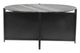 Zuo® Modern Mcbride Gray Marbel Coffee Table with Black Base-4