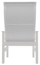 Telescope Casual Leeward Abalone/Snow Fabric/Polymer Outdoor MGP Sling Arm Chair-3