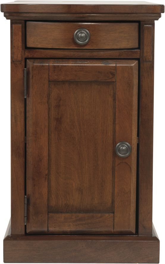Signature Design by Ashley® Laflorn Medium Brown Chair Side End Table-0