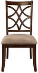 Homelegance® Keegan Beige/Cherry Dining Side Chair-1