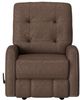 Flexsteel® Customizable Devon Leather Manual Rocking Recliner-4