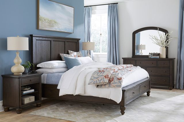 aspenhome® Cambridge Cracked Pepper Double Dresser-1