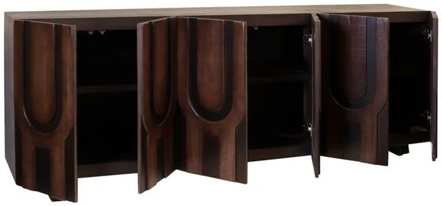 Stylecraft Diapason Brown Large Console Sideboard-1