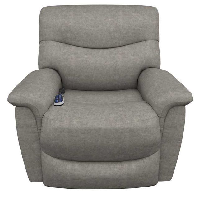 La-Z-Boy® James Silver Charcoal Power Lift Recliner-1
