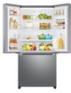 Samsung 17.5 Cu. Ft Fingerprint Resistant Stainless Steel Counter Depth French Door Refrigerator-3