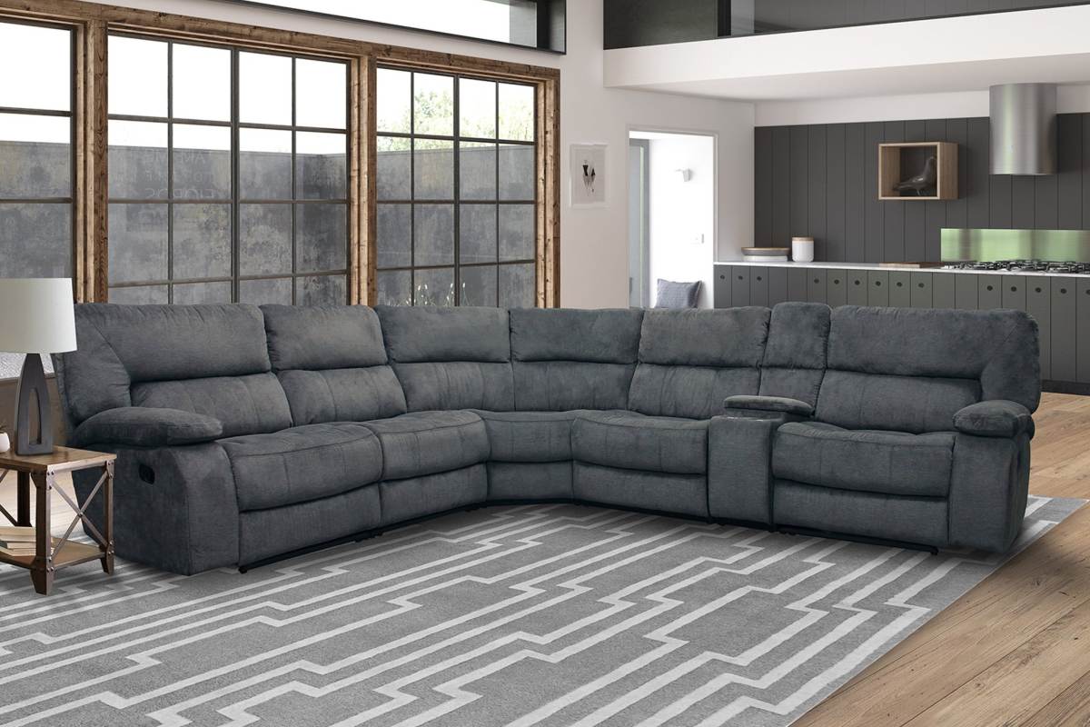 Parker House Chapman 6-Piece Polo Sectional Sofa Set