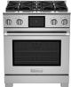 BlueStar® 30" Stainless Steel Pro Style Dual Fuel Range-0