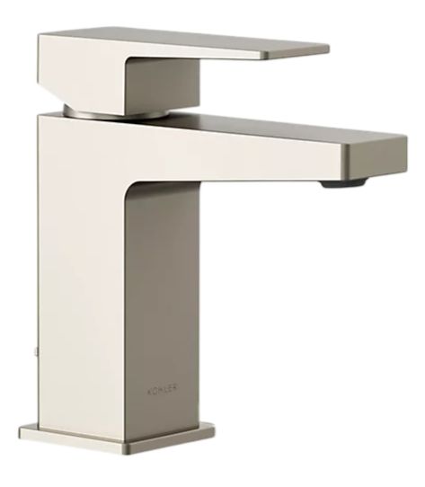 KOHLER®  Honesty® Vibrant Brushed Nickel Single-Handle Bathroom Sink Faucet-0