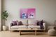 Classy Living Expressive 2-Piece Spectacle Buddies: Parrot and Unicorn Pop Duo Wall Art Set-1
