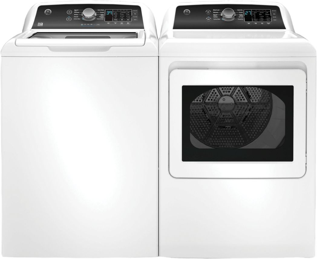 GE® White Laundry Pair