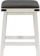 Powell® Milligan Gray/White Counter Stool-2