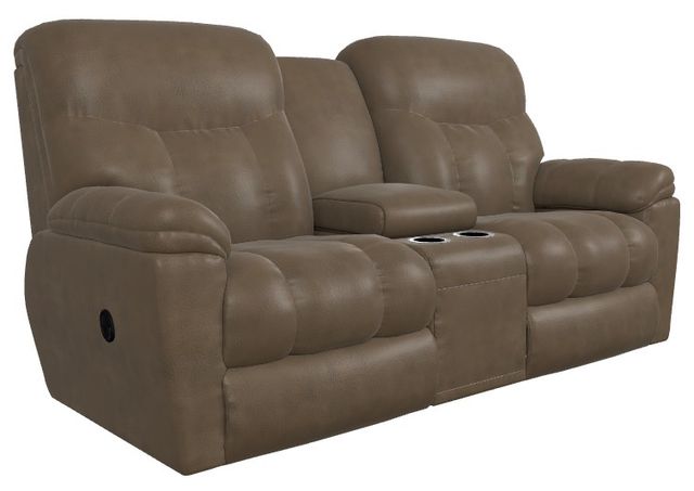 La-Z-Boy® Morrison Mink Manual Reclining Loveseat with Console-0