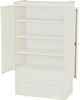 Armoire à étagères Cloud, blanc, de Crate Designs™ Furniture-0