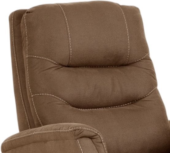 HomeStretch Genesis Chocolate Manual Swivel Glider Recliner-1